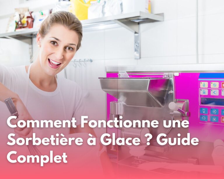 Comment Fonctionne une Sorbetiere a Glace Guide Complet