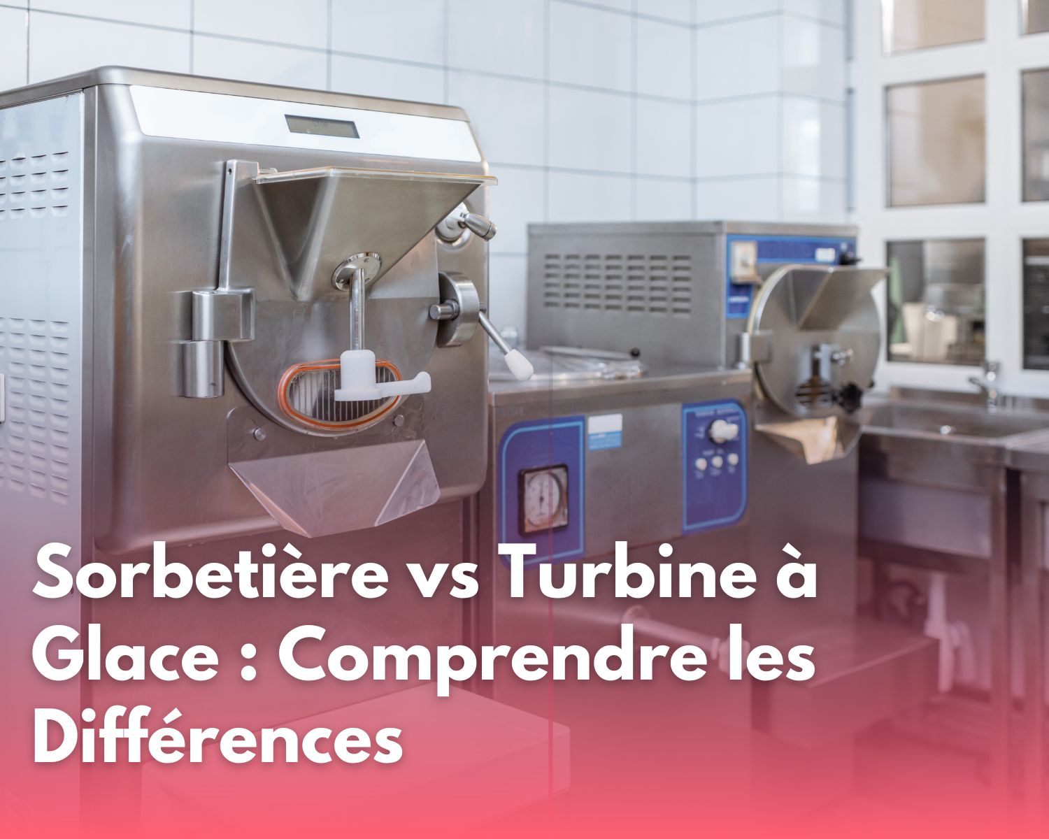 Sorbetiere vs Turbine a Glace Comprendre les Differences